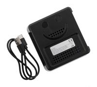 Moniteur de qualité de l'air de 9 po avec détecteur de formaldéhyde PM25 TVOC Testeur BT App Control Rechargeable pour la maison, le bureau, l'école, l'entrepôt