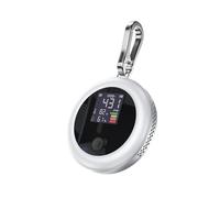 Moniteur de Qualité de l'Air, Détecteur de CO2 3 en 1 - Moniteur de qualité de l'air for le dioxyde de carbone, la température et l'humidité(blanc)