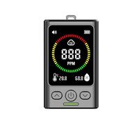 Moniteur de Qualité de l'Air, Détecteur de monoxyde de carbone CO avec moniteur de température et d'humidité, testeur numérique de qualité de l'air