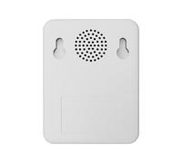 Moniteur de qualité de l'air, Détecteur de Radon LCD Grand écran, Kit de Test de Radon avec Système Intuitif de Code Couleur pour Serres, Production Agricole, Entrepôts (WHITE)