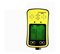 Moniteur de qualité de l'air, Moniteur multi-gaz Détecteur de gaz portable Oxygène O2 Hydrothion H2S Monoxyde de carbone CO Gaz combustible Analyseur de gaz 4 en 1 Testeur pour intérieur/extérieur (C