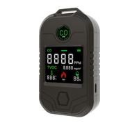 Moniteur De Qualité De L'air Pour La Détection De La Température Et De L'humidité Des Gaz Inflammables Monoxyde De Carbone Avec Écran LED Capteurs De Gaz Industriels Portables Pour Le Bureau À