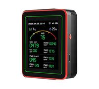 Moniteur de qualité de l'air - Testeur de Pollution de l'air intérieur, testeur de Moniteur de | Moniteur d'humidité intérieure en Temps réel, détecteur de Pollution de qualité de l'air intérieur