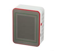Moniteur de qualité de l'air, testeur intelligent 15 en 1, détection AQI HCHO PM2.5 en temps réel, pour intégration de l'application TUYA, grand écran couleur, pour la maison et le bureau (blanc)
