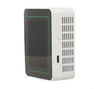 Moniteur de qualité de l'air WiFi Tuya 10 en 1, pour -CO2 PM2.5 HCHO, écran TFT 2,8" capteur d'humidité de température avec auto-étalonnage, rechargeable USB-C (blanc)