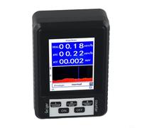 Moniteur de radiation, ABS 71,1 cm, écran compact pour compteur Geiger, détecteur de rayonnement nucléaire, chargement USB, dosimètre de haute précision