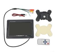 Moniteur de sécurité pour camion avec écran LCD de 7", double entrée AV pour caméra de recul et appareils vidéo, activation automatique de recul pour véhicules utilitaires