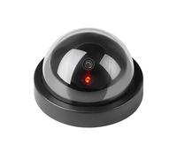 Moniteur De Simulation De CaméRa De VidéOsurveillance De SéCurité Factice En DôMe Avec LumièRe Clignotante Led, Utilisation En ExtéRieur Et En IntéRieur