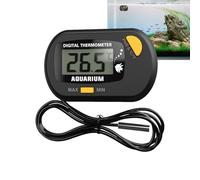 Moniteur De Température Du Aquarium - Thermomètre À Aquarium Numérique, Capteur De Jauge Intelligente | Contrôleur De Refroidissement Du Chauffe-eau, Gadget De Testeur Durable Compact, Dispositif D'an