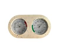Moniteur De Température Et D'Humidité - Compteur de Température Humidité pour Sauna | Compteur à Bois Portable Précis pour Cuisine Chambre Véranda Appartement Cave Maison Jardin Salle de Bain