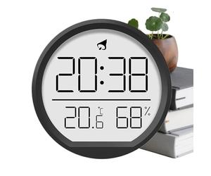 Moniteur De Température Et D'humidité - Compteur De Température Numérique Magnétique 8 X 2 X 8,2 Cm Avec Minuterie | Capteur D'humidité Domestique | Pour La Maison Chambre Cuisine Salon Serre Garage S