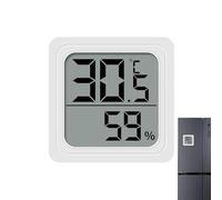 Moniteur de Température et d'Humidité,Hygromètre Numérique Température Intérieur | Jauge Précise Lecture Facile Alimenté par Piles Portable pour Combles Intérieur Porche Garage Salle