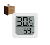 Hygromètre numérique, moniteur précis de température domestique, petit thermomètre d'intérieur hygromètre numérique, jauge d'humidité avec affichage numérique, thermomètre portable confortable po