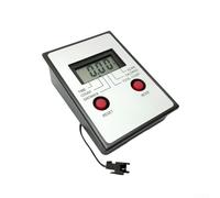 Moniteur de vélo d'appartement ABS pour vélos stationnaires, rameurs - Affichage LCD du compteur de vitesse avec temps, vitesse, distance et calories - Compatible avec la plupart des équipements de