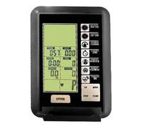 Moniteur De Velo D'exercice, Ordinateur De Velo A Air, Compteur De Vitesse, Odometre Pour Donnees D'exercice, Affichage De L'entraineur Avec Frequence Cardiaque