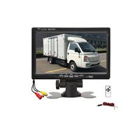 Moniteur de Voiture 12 V-36 V 7 Pouces 16:9 800 X 480 LCD avec Entrée Vidéo 2 Voies pour Caméra de Recul, Stationnement Arrière