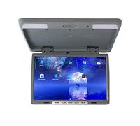 Moniteur de Voiture 24 Pouces 2 + 16 Go TV Plafond 1080P MP5 Video Playe HD Affichage Montage sur Le Toit Netflix Film pour Enfants(Grey)