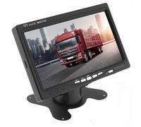 Moniteur de voiture LCD LED 7 pouces, noir