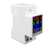 Moniteur D'énergie 4IN1 AC 100A Tension Courant KWH Moniteur D'énergie Électrique Compteur VOLT AMP Voltmètre Ampèremètre Wattmètre Din Rail(AC 160-275V)
