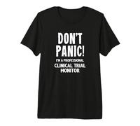 Moniteur d'essais cliniques T-Shirt Haut de Gamme