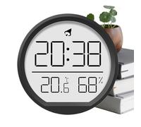Moniteur d'Humidité et de Température | Capteur de Température Numérique Magnétique avec Minuterie | Capteur d'Humidité Domestique,Pour Maison Chambre Cuisine Salon Serre Garage Salle de Bains