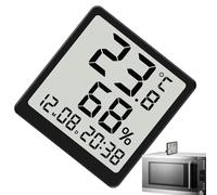 Moniteur d'Humidité et de Température Thermomètre Numérique Magnétique Avec