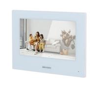 Hikvision Moniteur d'interphone vidéo tactile DS-KH6320Y-WTE2 7" Blanc Wi‑Fi, SIP, microSD 128 Go