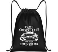 Moniteur Du Camp Crystal Lake En 1980 Unisexe Gym Sack Grand Sac À Cordon Résistant Sacs De Gym Pour Vacances Plage Yoga