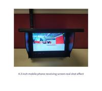 Moniteur FPV 5,8 GHz, 56 Canaux, Écran HD 4,3 Pouces, Flocon de Neige, NTSC/PAL, Recherche Automatique, pour Drone Multicopter RC FPV.