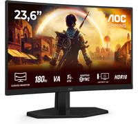 Moniteur Gaming AOC C27G42E - 27 Pouces Full HD Courbé, Noir-Rouge