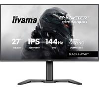 iiyama Écran PC Gamer G-Master Black Hawk 27" QHD 144Hz Dalle IPS 1ms Réglable en hauteur