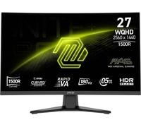 Moniteur gaming MSI MAG 275CQFDE E18 CEE F (A - G) 68.6 cm 27 pouces 2560 x 1440 pixels 16:9 0.5 ms DisplayPort, HDMI™ Rapid VA