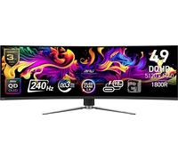 Moniteur gaming MSI MPG 491CQPXDE QD-OLED CEE G (A - G) 124.5 cm 49 pouces 5120 x 1440 pixels 32:9 0.03 ms DisplayPort, HDMI™ OLED