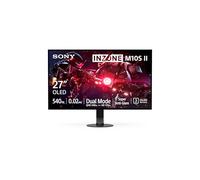 Moniteur Gaming OLED QHD Sony INZONE M10S II 27 Pouces : 1440p, 540 Hz, 0,02 ms GTG, DCI-P3 99,5%, G-Sync, VRR, développé avec Fnatic, 1 500 nits, DisplayPort 2.1-2 x HDMI 2.1 - PC, PS5