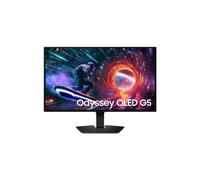 Ecran PC Gamer - SAMSUNG - 27'' - QHD - 180Hz - Dalle OLED - 0,03 ms - Ajustable en hauteur - ODYSSEY OLED G5 - G50F