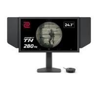 BenQ Zowie XL2540X+ 24,1" Écran Gaming Esports 280Hz, 1080p, Dalle Fast TN, XL Setting to Share, réglage en Hauteur à roulements industriels, S Switch et visière Anti-Reflets.