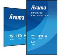 Moniteur Iiyama LH7564UHS-B1AG 75 pouces 4K Ultra HD