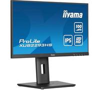 iiyama Écran LED ProLite XUB2293HS-B6 21,5" Full HD 1920×1080 100 Hz IPS 1 ms HDMI/DP Noir mat