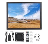 Moniteur industriel entièrement métallique HD 15 pouces 1024x768, HDMI/VGA/AV/BNC/USB G15(V59) (100-240V)EU