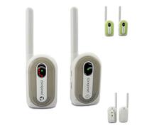 Moniteur Instinct maternel pour bébé d'une portée allant jusqu'à 1,3 km, récepteur avec clip ceinture, Farbe:gris