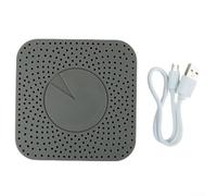 Moniteur intelligent de qualité de l'air 5 en 1 pour Tuya pour Smart Home, capteur de température et d'humidité PM2.5, compteur environnemental alimenté par USB pour contrôle d'automatisation, blanc