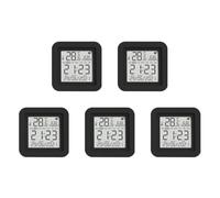 Moniteur intelligent de température et d'humidité à télécommande avec application pour bureau, domicile et école