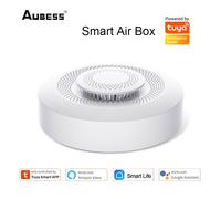 Moniteur Intelligent Wifi Pour La Qualité De L'air, Détecteur De Gaz Co2, Cvc, Alarme D'automatisation, Capteur De Température Et D'humidité Pour La Maison
