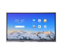 Moniteur interativo Hikvision 75" VA UHD 4K Android 13 60Hz EDLA Prateado