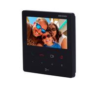Monitor videointerfon TCP/IP, TFT LCD 4.3 inch touch screen 9 butoane, PoE, WiFi - HIKVISION DS-KH6110-WE1