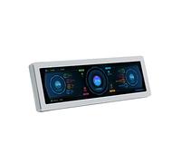 Moniteur latéral IPS de 8,8 pouces compatible avec Raspberry Pi résolution 480 × 1920 Interface HDMI Haut-parleur HiFi sans contact