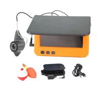 Moniteur LCD 4,3 pouces Détecteur de poissons Caméra sous-marine LED Surveillance de pêche sur glace pour la pêche de nuit et l'observation sous-marine Localisateur de poisson étanche