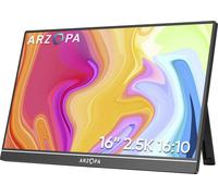 Moniteur LCD Arzopa Z1RC CEE A (A - G) 40.6 cm 16 pouces 2560 x 1600 pixels 16:10 25 ms HDMI™, USB-C® (DP Alt Mode), USB-A IPS LCD