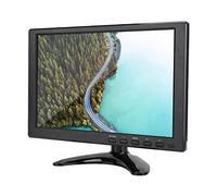 Moniteur LCD HD 10,1 Pouces 1280x800 VGA AV BNC, Prend en Charge 1080P, CCTV Car, Idéal pour Une Utilisation à Domicile et au Bureau (Prise UE)