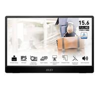 MSI Pro MP161 E2 Moniteur portable Noir 39,6 cm (15.6") LED 1920 x 1080 pixels
